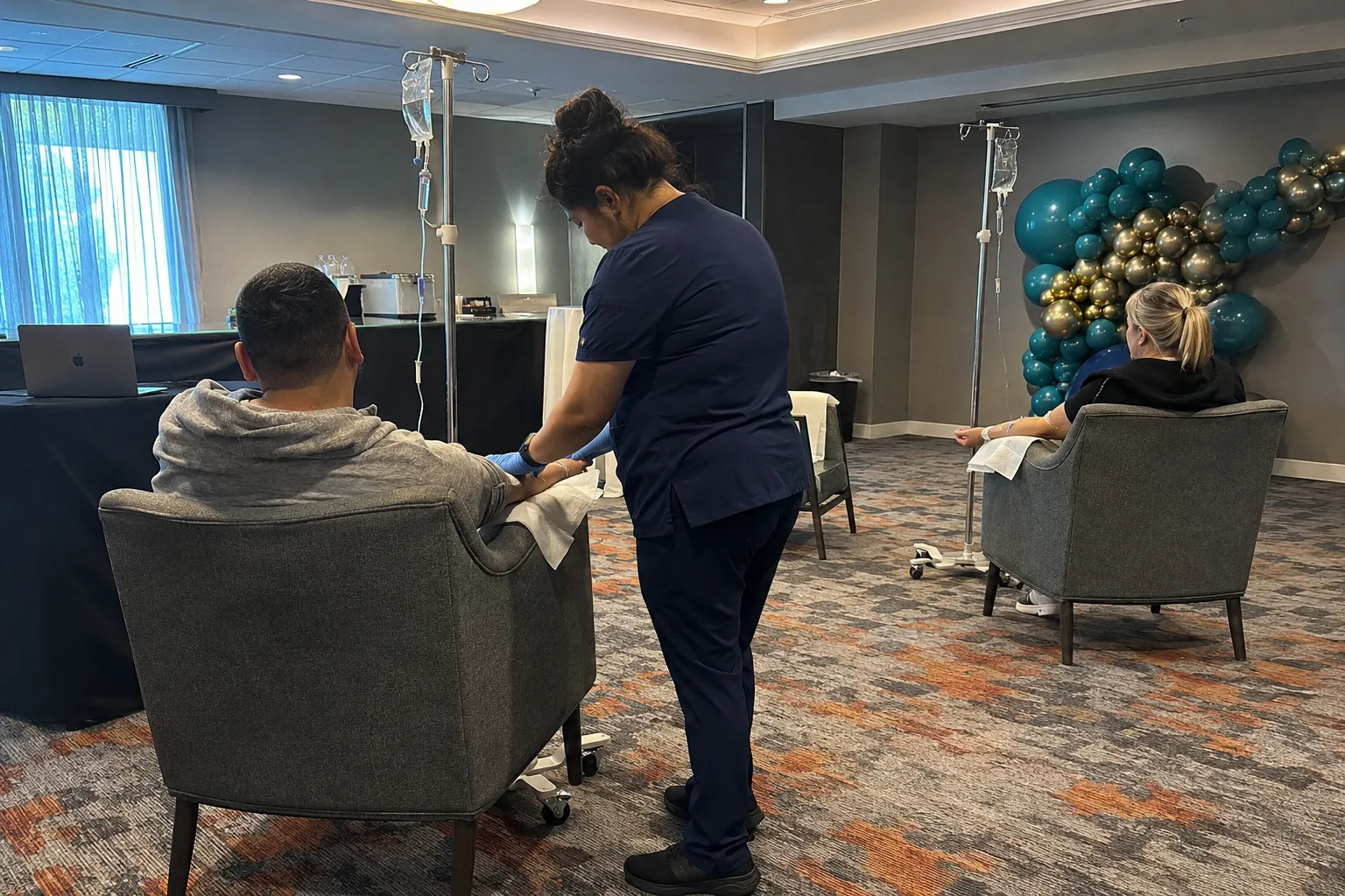 Corporate wellness event in Prosper TX