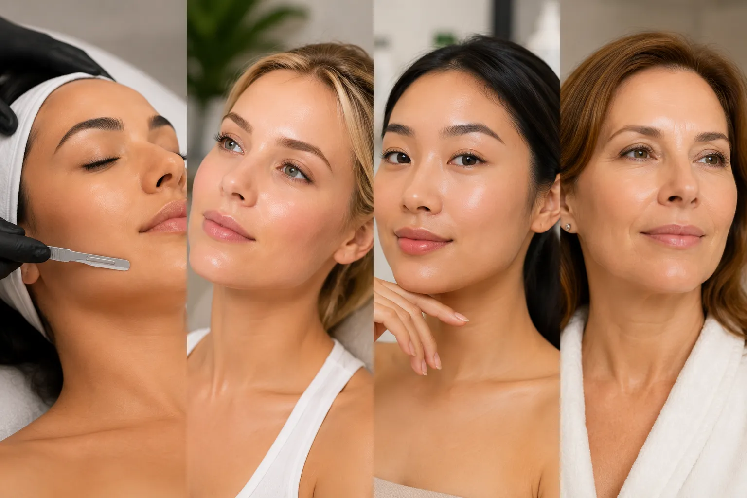 Who gets the best results from dermaplaning at 360 IV Infusion and Wellness in Prosper TX