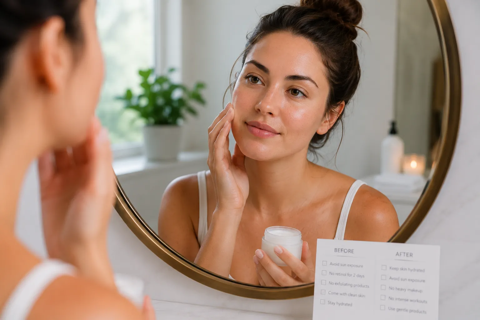 HydraFacial pre-appointment instructions and post-treatment care at 360 IV Infusion and Wellness in Prosper TX