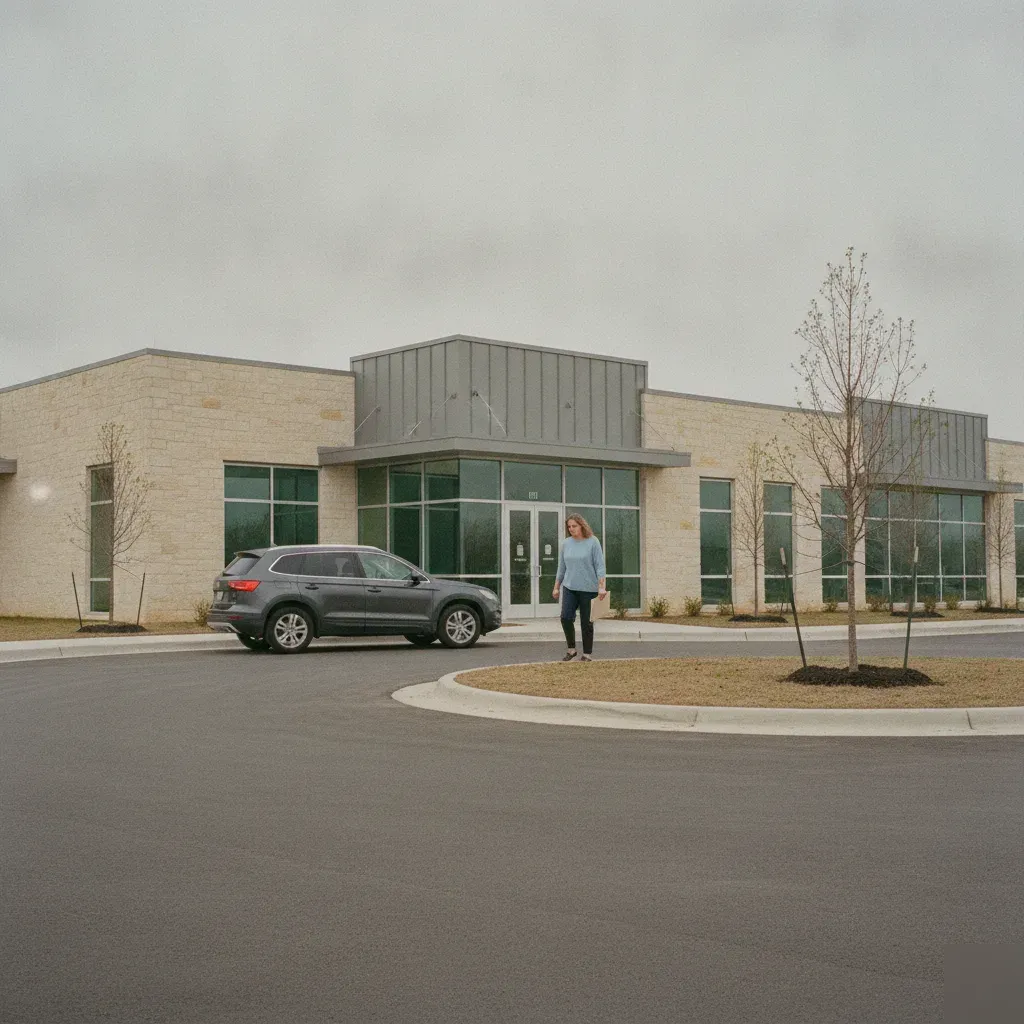 Exterior of the medical district near Methodist Celina Medical Center in Celina, TX