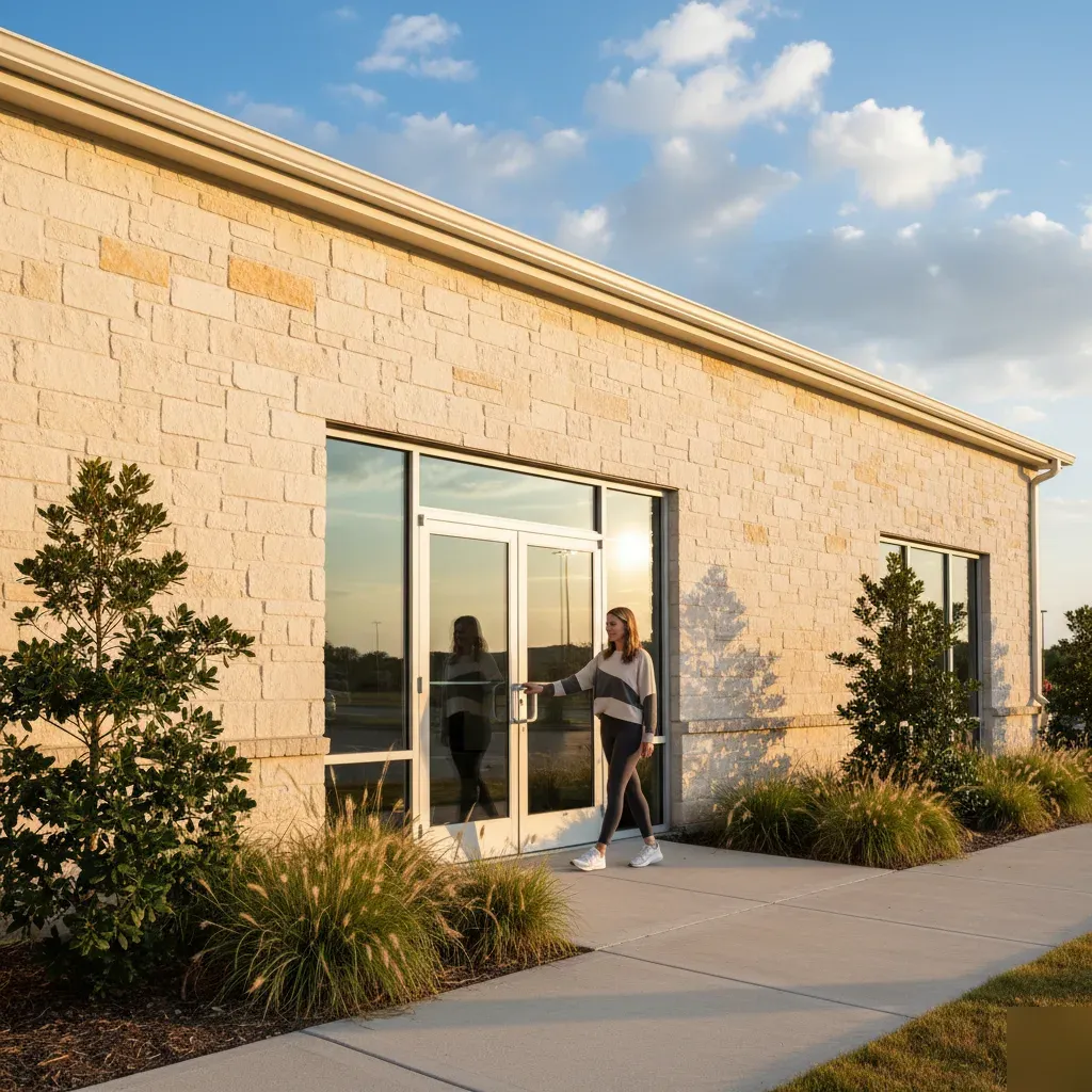 Exterior of the 360 IV Infusion and Wellness studio in Prosper, Texas