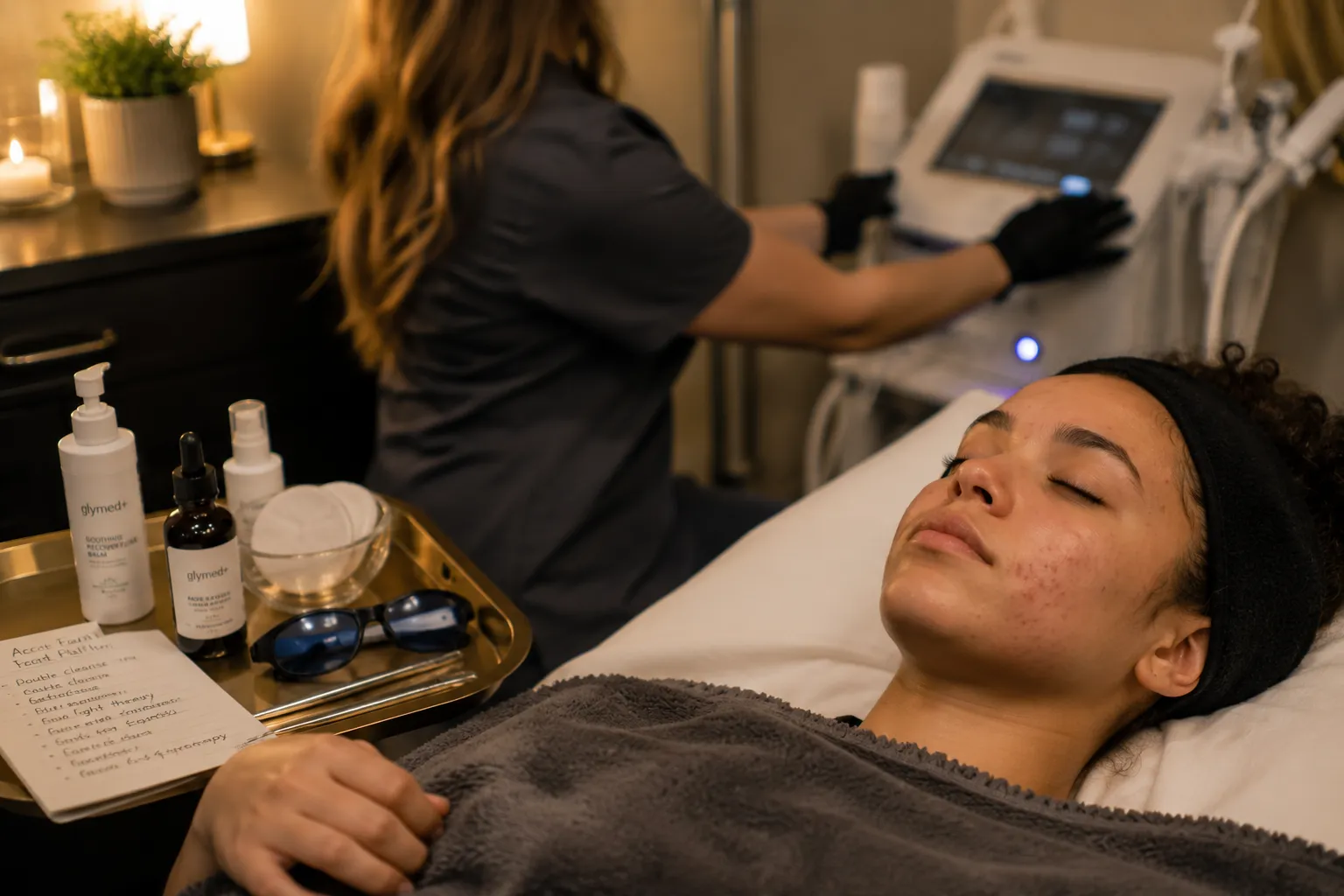 Acne Clarifying Facial treatment at 360 IV Infusion and Wellness in Prosper TX