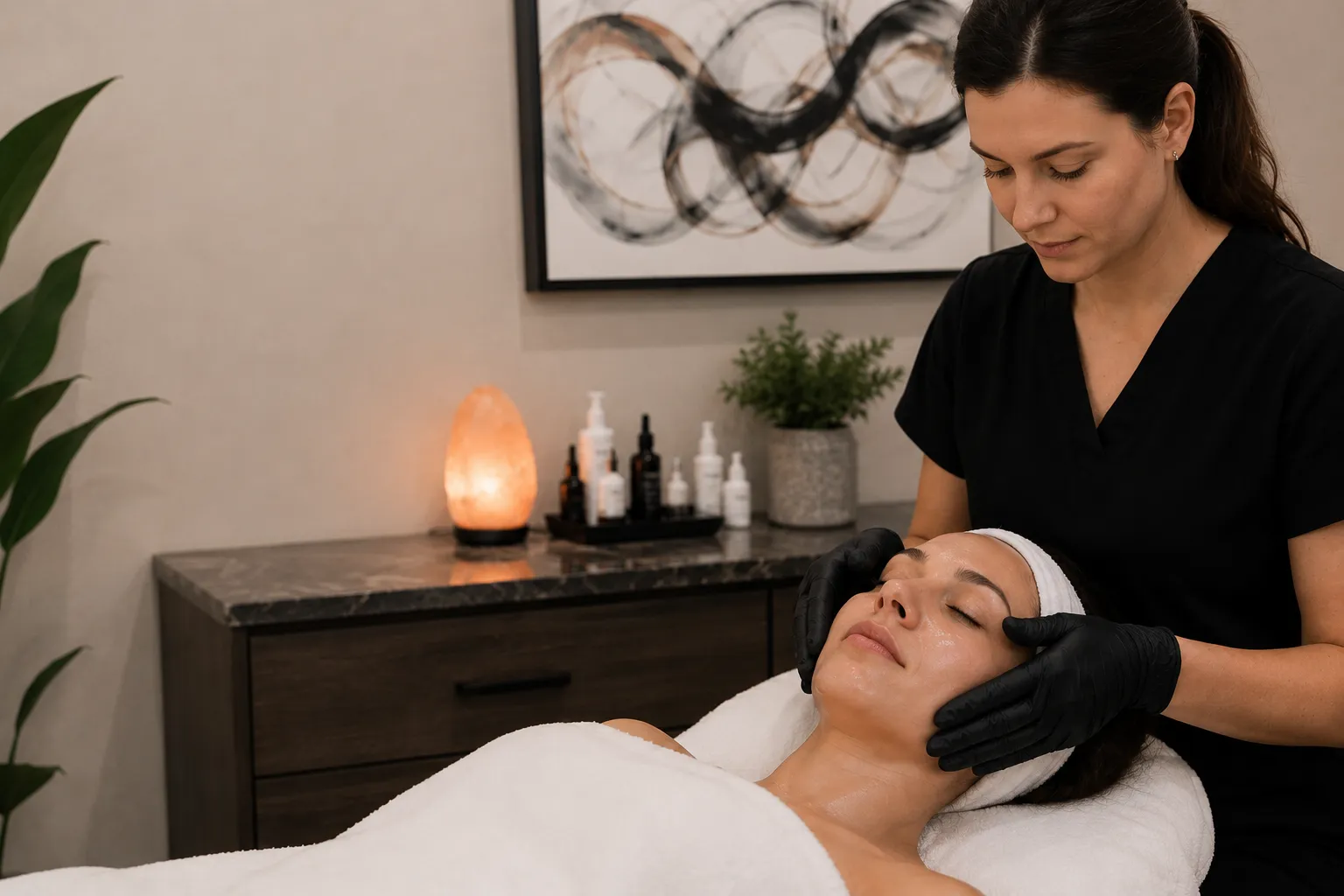 HydraFacial treatment at 360 IV Infusion and Wellness in Prosper TX